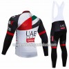 Set Fietsshirt Lange Mouw + Lange Koersbroek 2018 Team UAE N001